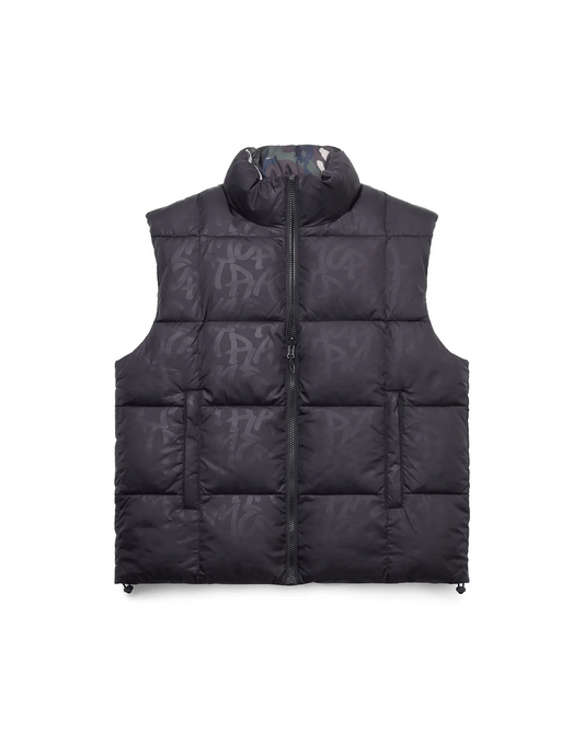 MERTRA Reversible Puffer Black/Camo