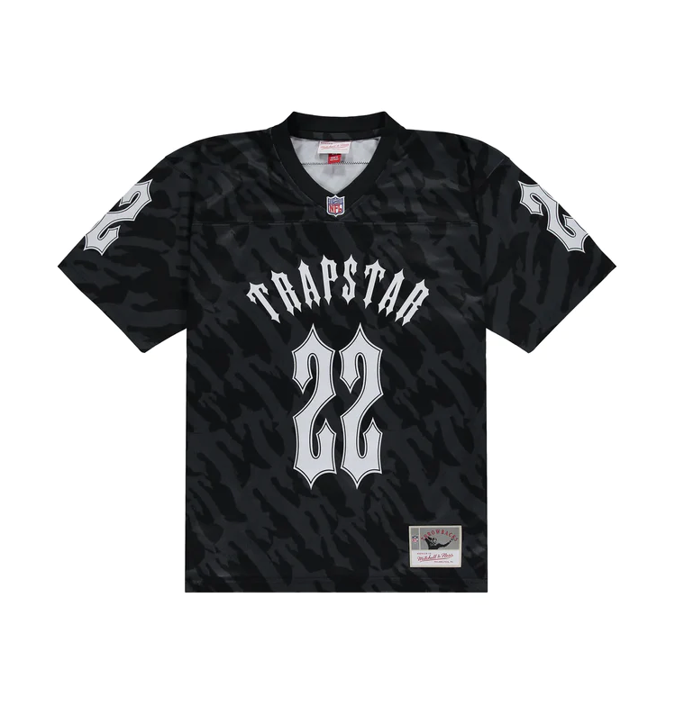 Trapstar x NFL Football Jersey Black