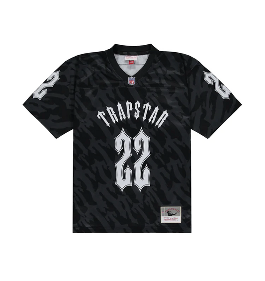 Trapstar x NFL Football Jersey Black