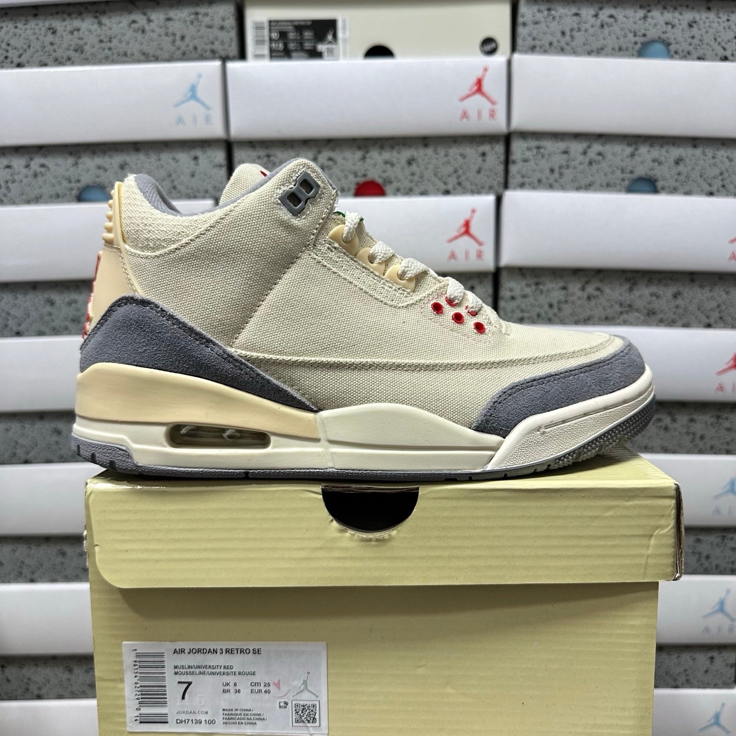 Jordan 3 Retro White Cement Reimaginadas
