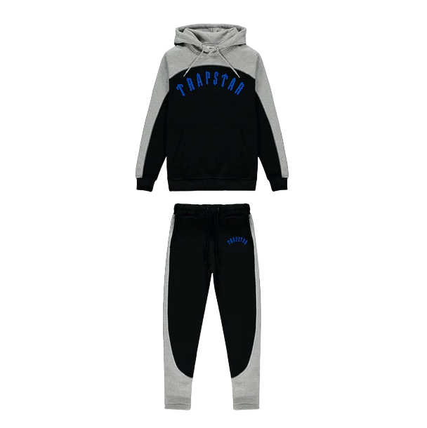 Trapstar Irongate Arch Tracksuit Black/Blue/Grey