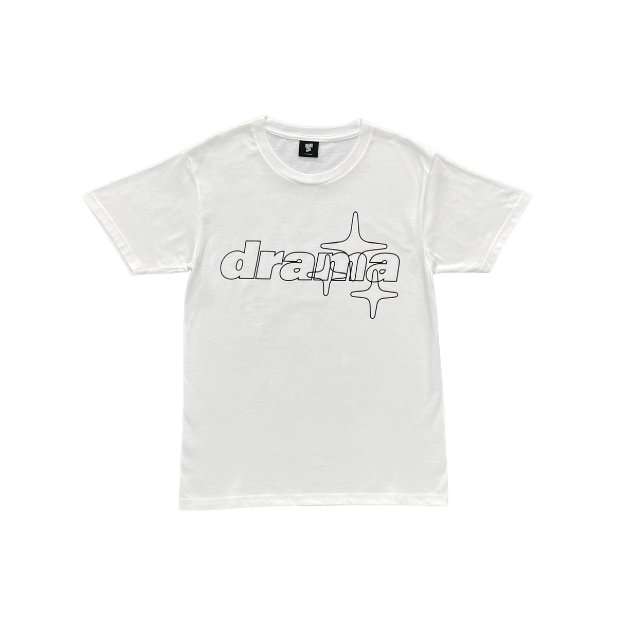 Drama Call Stars Tee White/Black