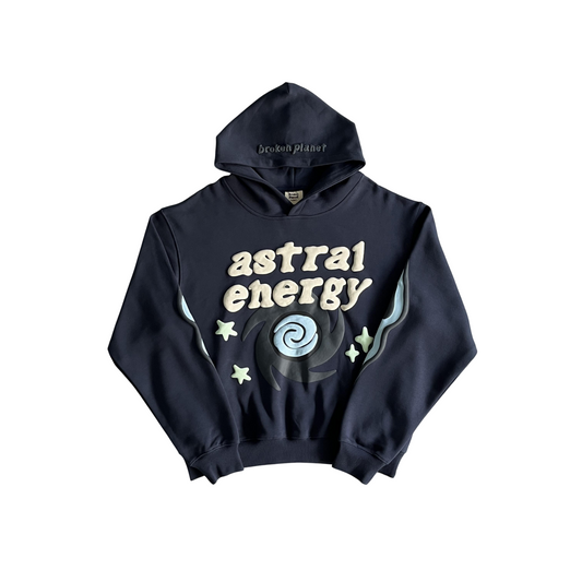 Broken Planet Astral Energy Hoodie Blue
