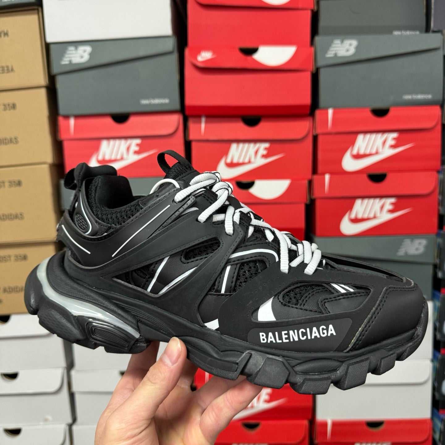 Balenciaga Track Led 3.0 Black/White