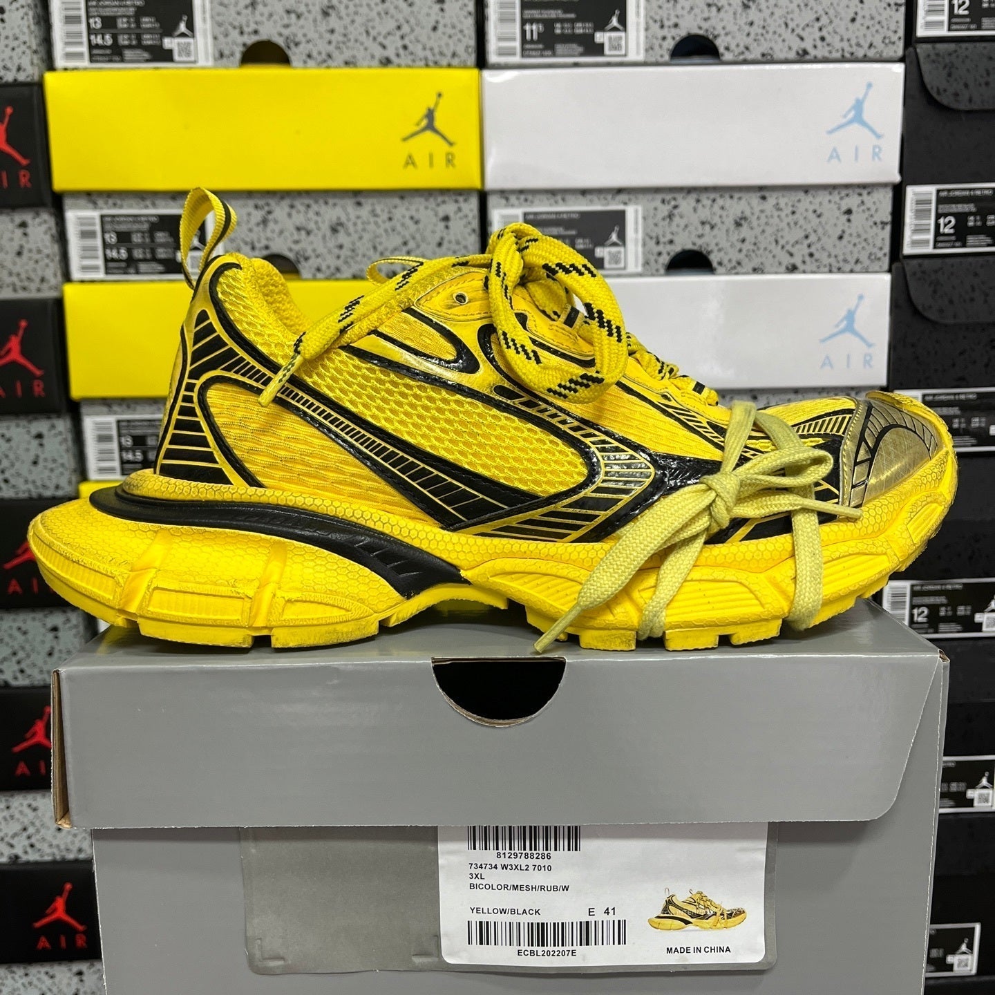 Balenciaga 3XL Yellow Black