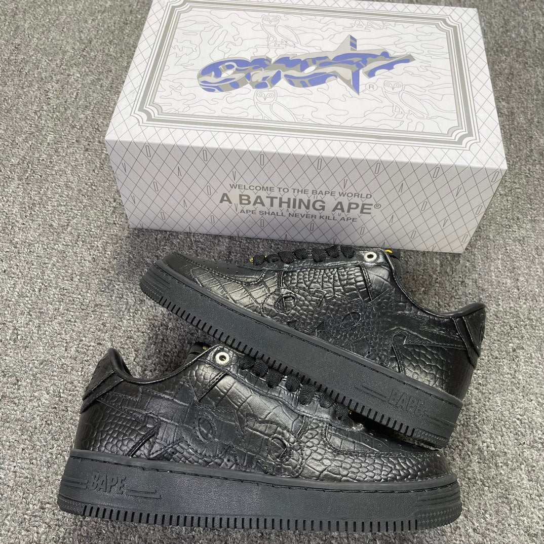 A Bathing Ape Bapesta OVO Black