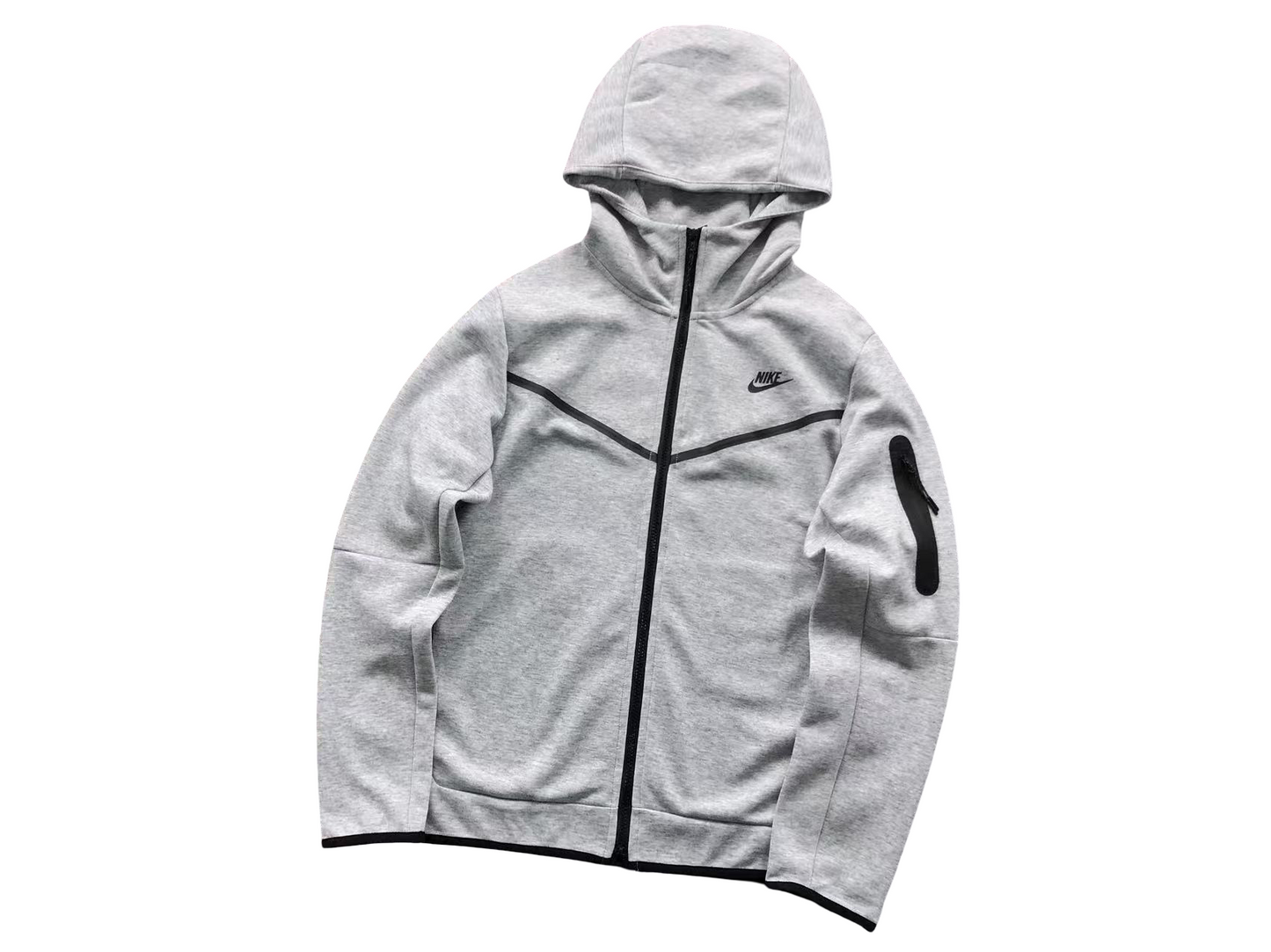 Nike Tech Fleece 2024 Zip Hoodie Grey