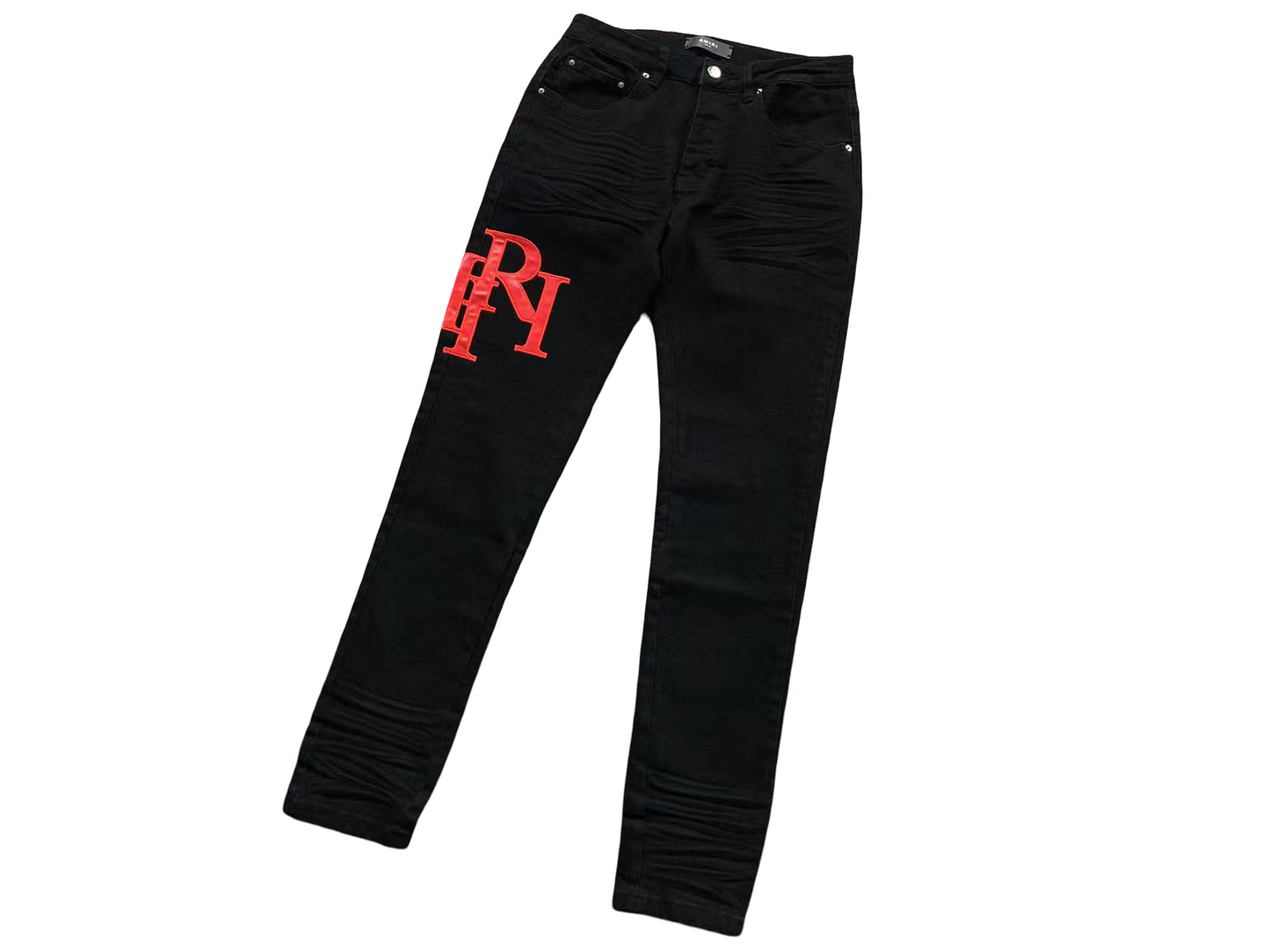 AMIRI Red Devil Jeans Black
