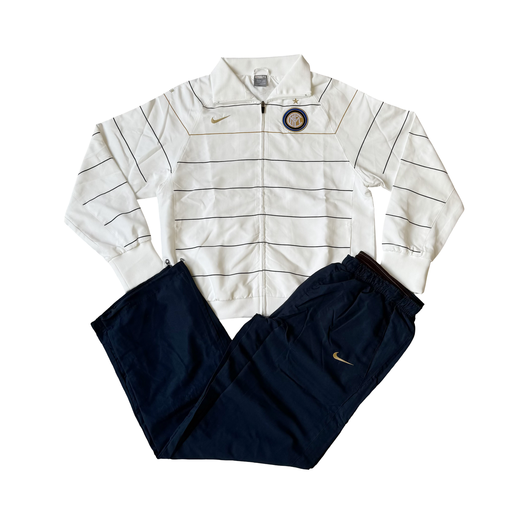 Nike Vintage Inter Milan Shell Suit Jacket White