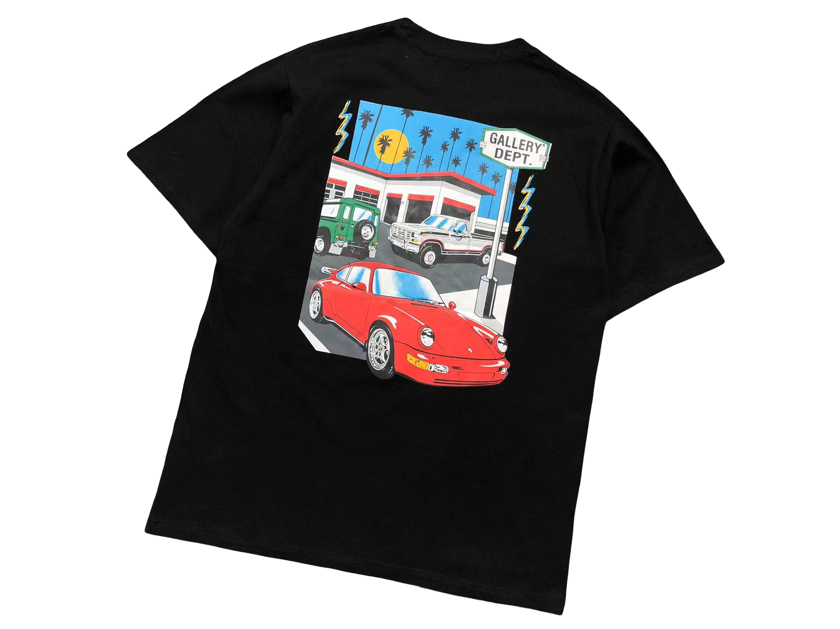 GALLERY DEPT. Porsche Tee Black