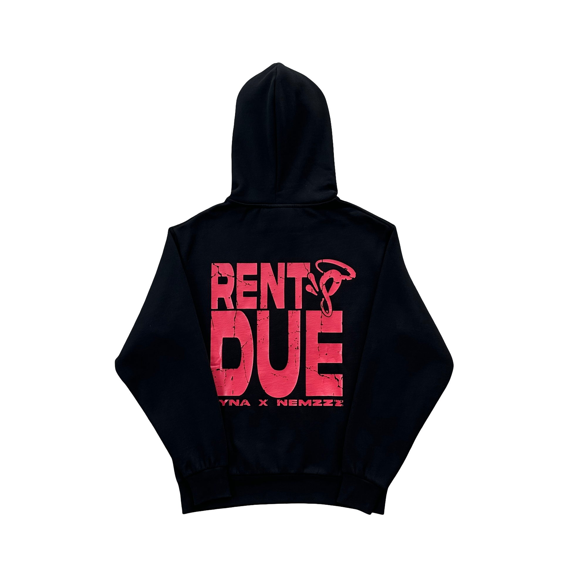 Syna World x NEMZZZ Rent Due Hoodie Black