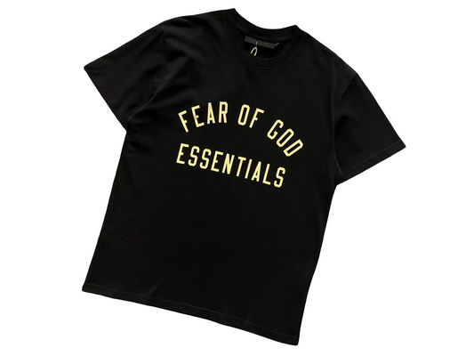 Fear Of God Essentials Circle Tee Black