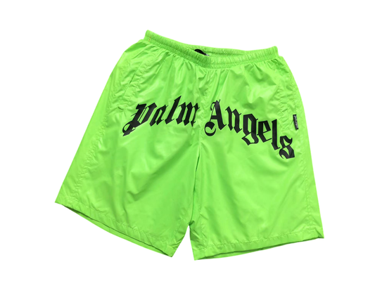 Palm Angels Swim Shorts Green