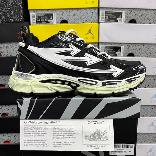 Off-White Be Right Back Black White Lemon