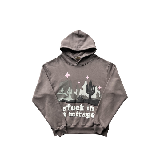 Broken Planet Stuck In A Mirage Hoodie Light Brown