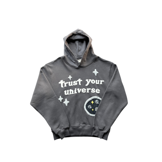 Broken Planet Trust Your Universe Hoodie Grey