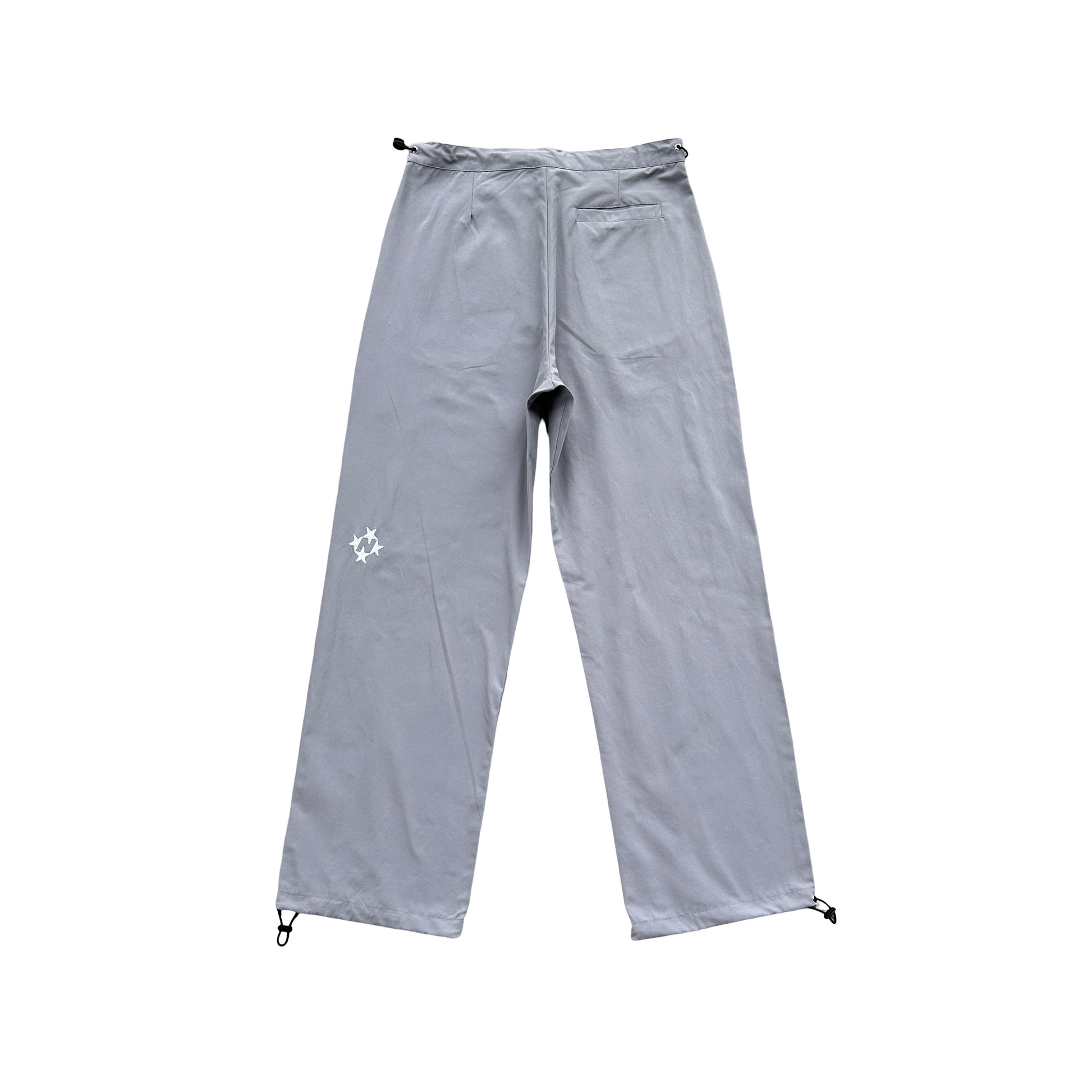 99Based Logo Tech Pants Grey