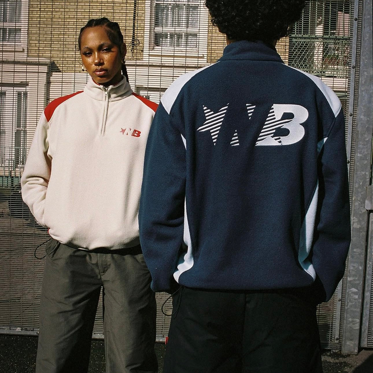 99Based Logo Tech Pants Black