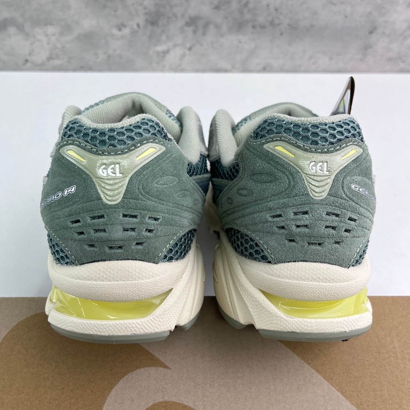 Asics Gel-Kayano 14 Olive Grey Pure Silver