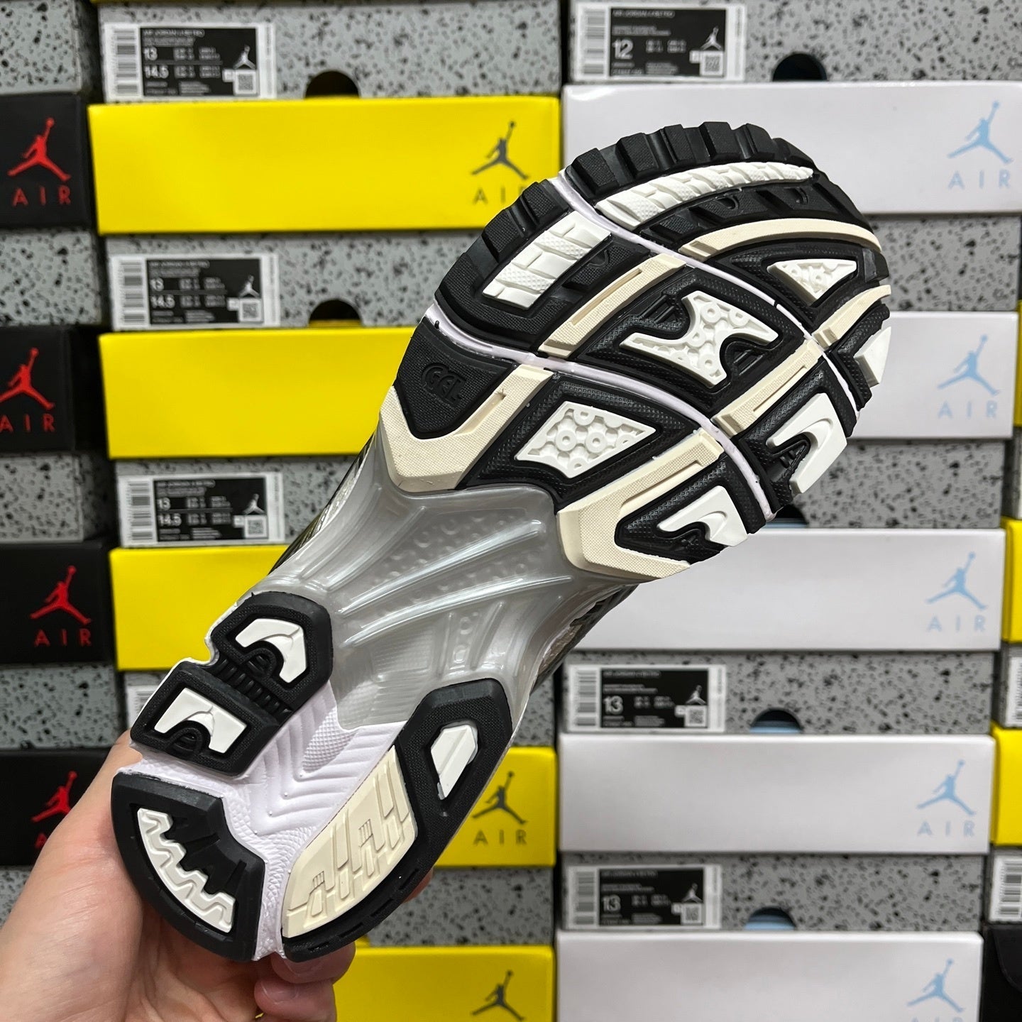 Asics Gel-Kayano 14 Cream Black