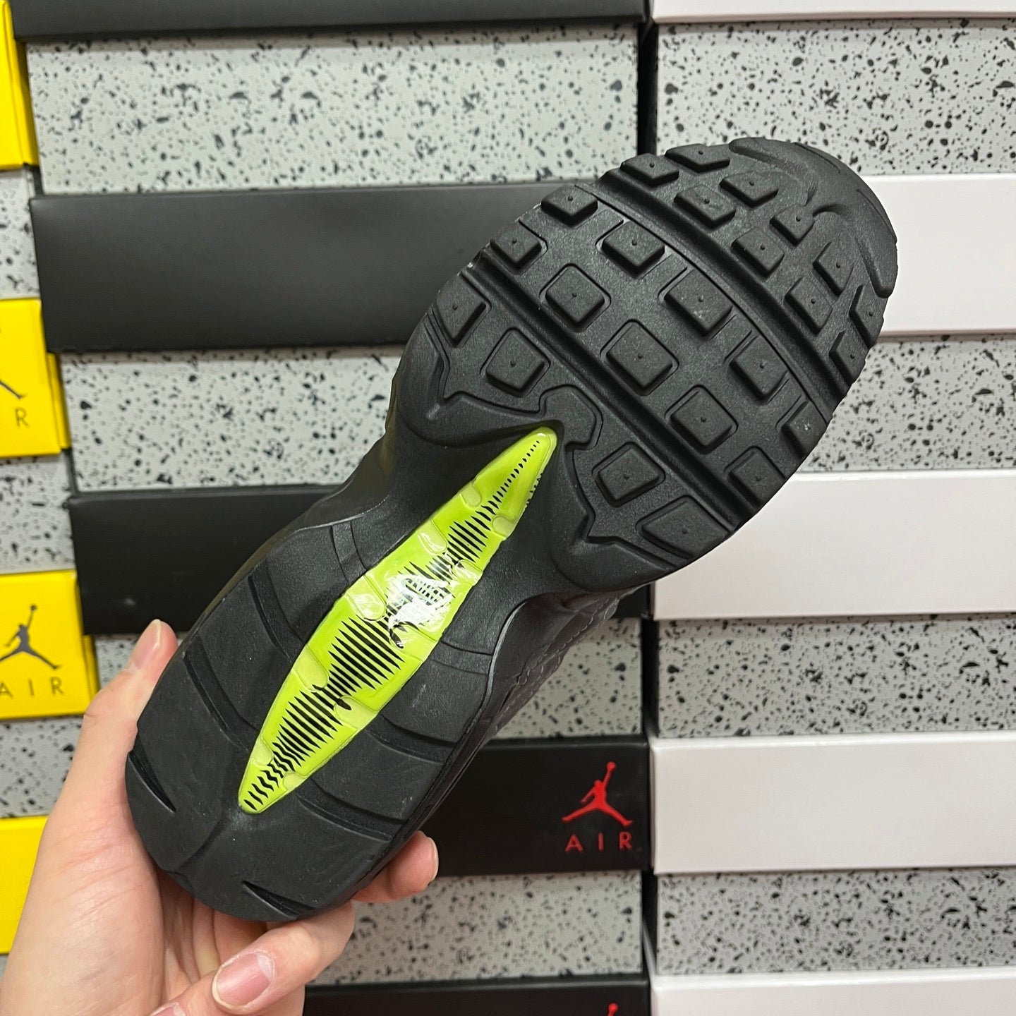 Nike Air Max 95 Grey Black Volt