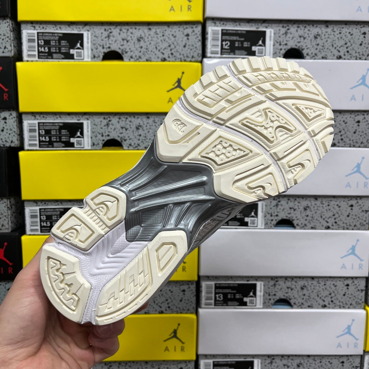 Asics Gel-Kayano 14 JJJJound Silver White