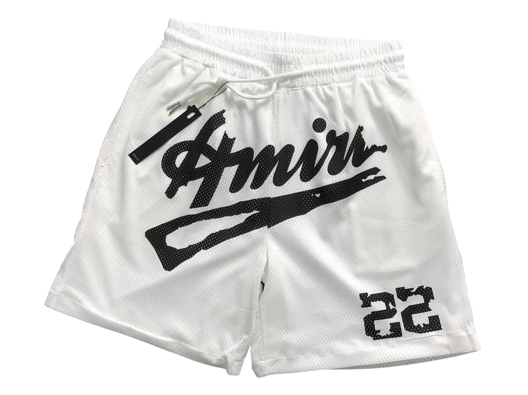AMIRI Basketball 22 Short Set White
