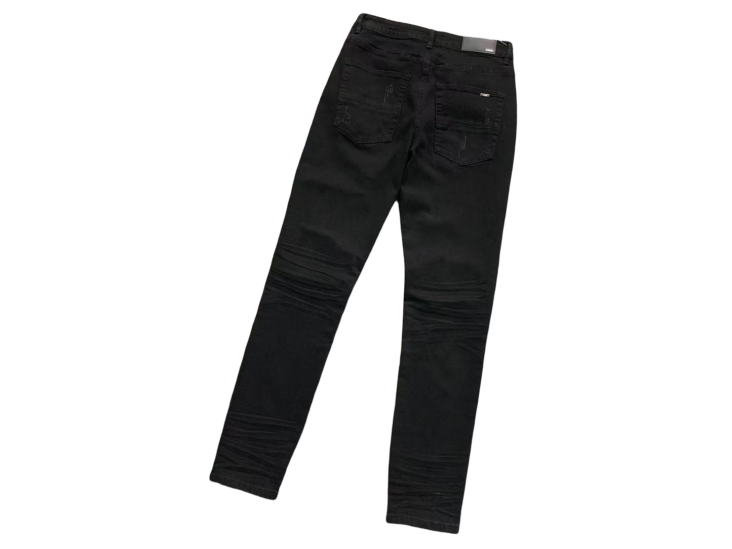 AMIRI Blue Hole Jeans Black