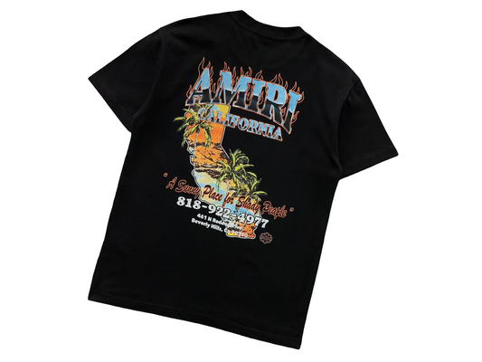 AMIRI California Tee Black