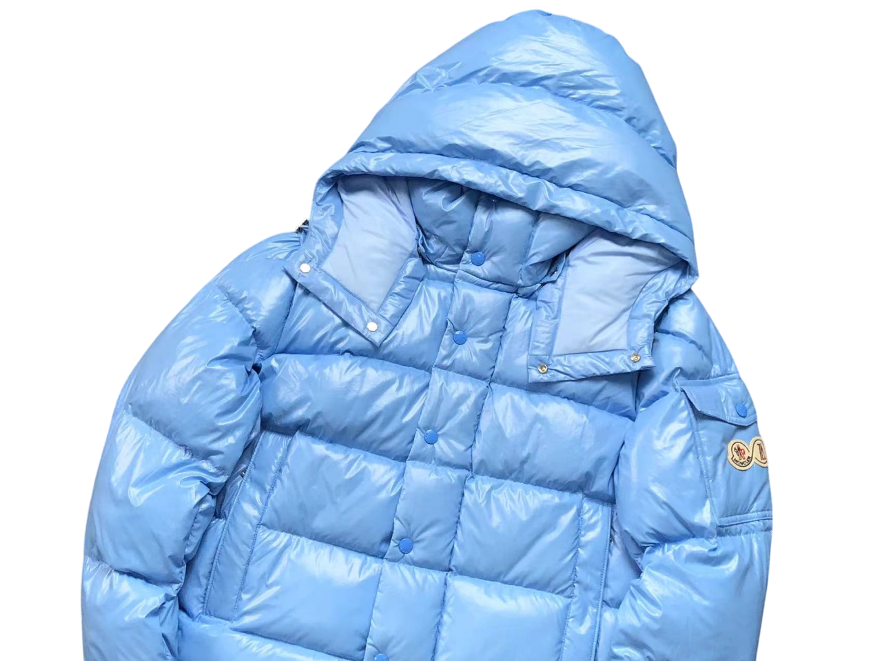 Chaqueta de plumón Moncler Maya 70 Aniversario Azul