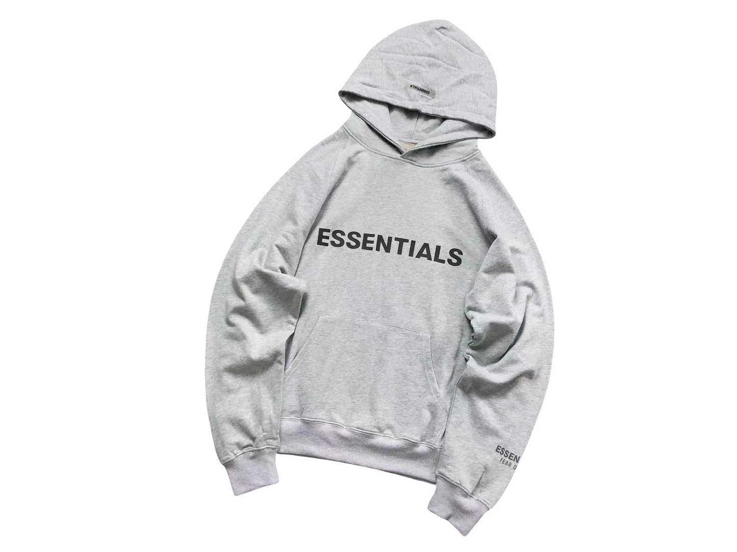 Fear Of God Essentials Hoodie Grey