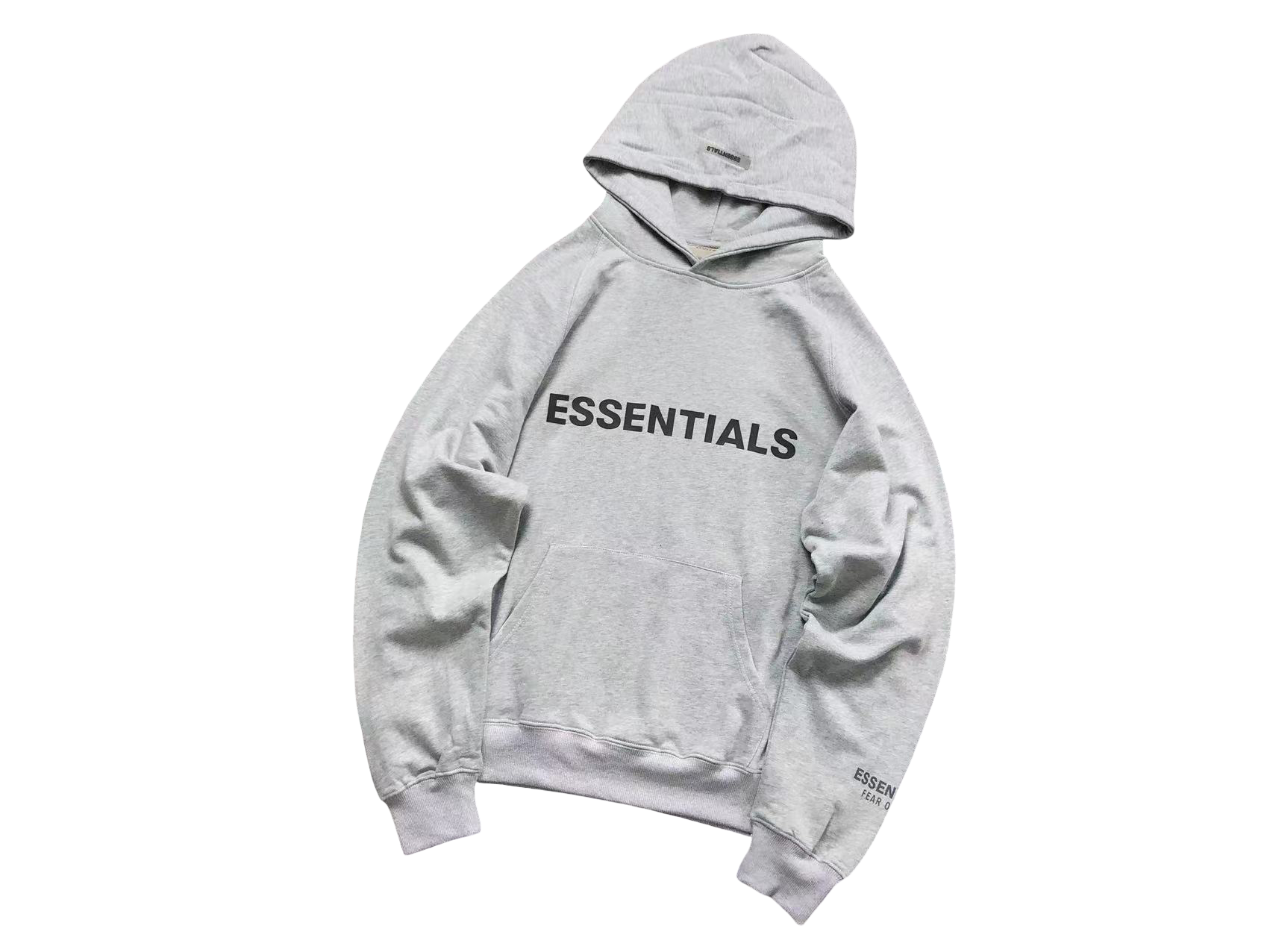 Fear Of God Essentials Hoodie Grey