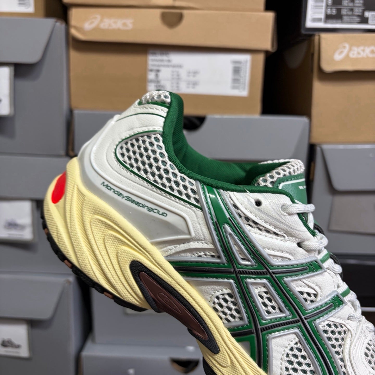 Asics Gel-Kahana TR Nexus White Green