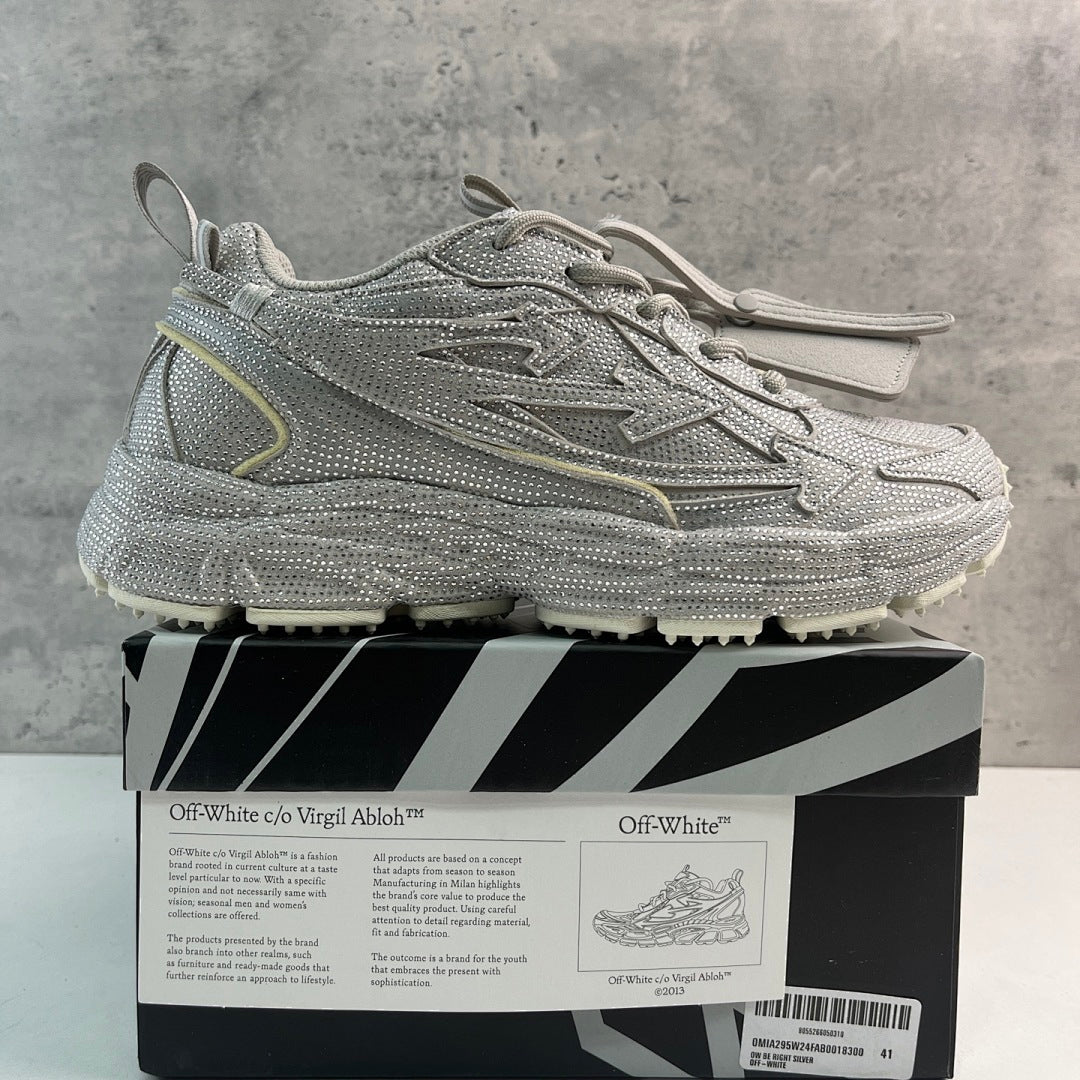 Off-White Be Right Back White Diamond