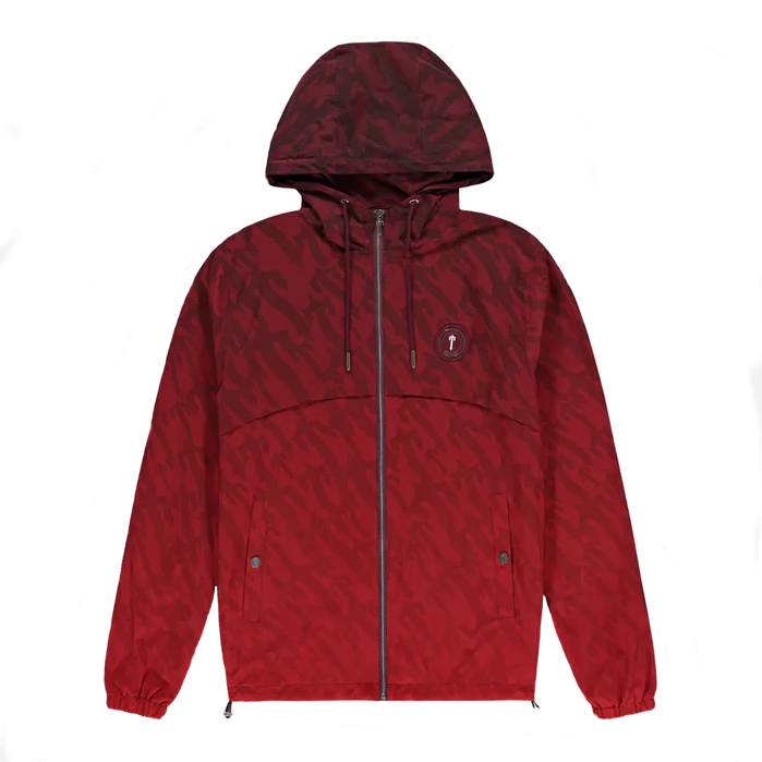 Trapstar Irongate T Gradient Windbreaker Red