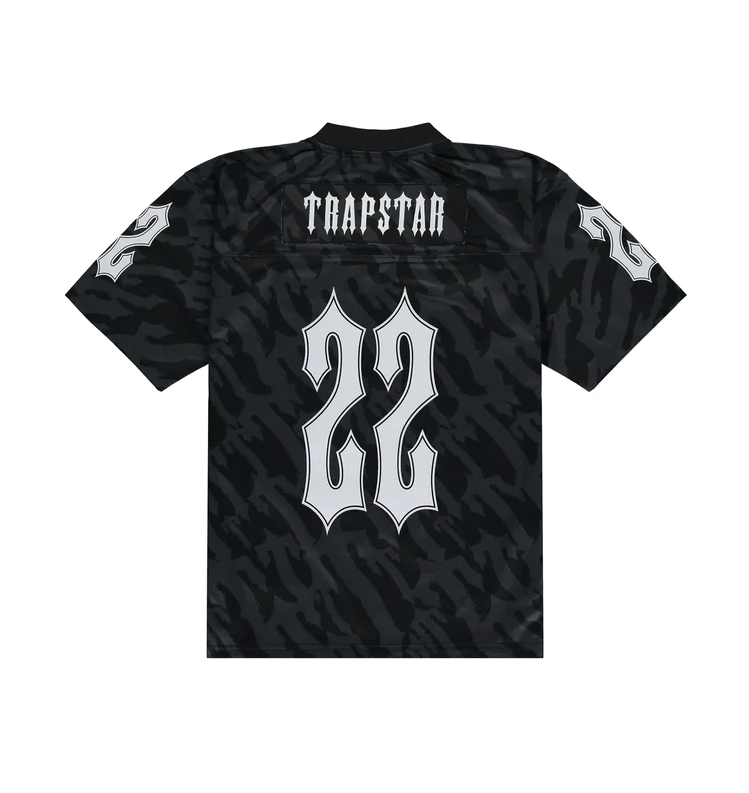 Trapstar x NFL Football Jersey Black