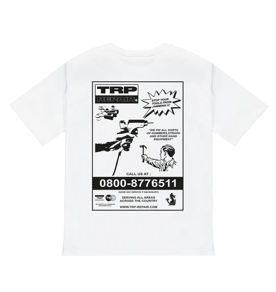 Trapstar Don't Jam Tee White