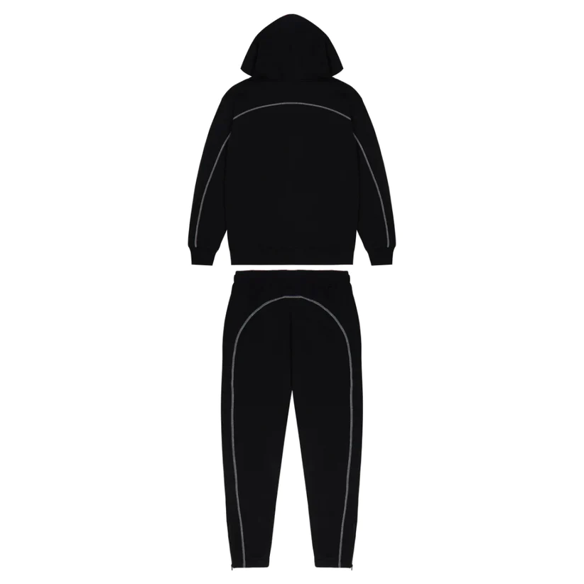 Trapstar Irongate Arch Tracksuit Black Monochrome Edition