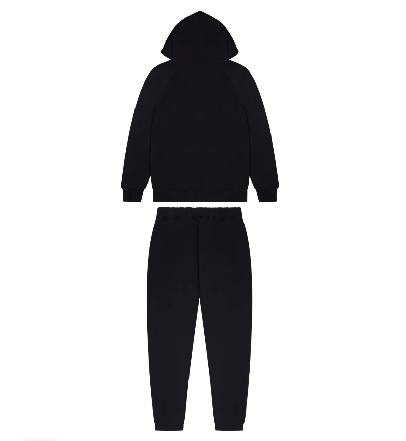 Trapstar Shooters Hoodie Tracksuit Black/Skyblue
