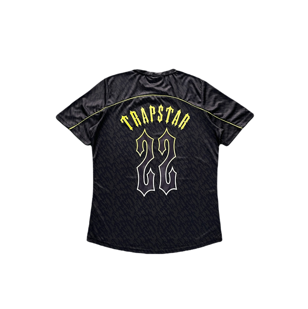 Trapstar Monogram Jersey Black/Lime