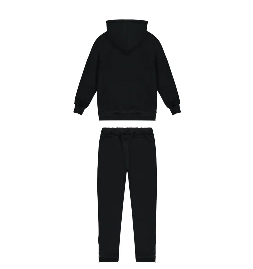 Trapstar Chenille Decoded Hoodie Tracksuit Black Revolution Edition