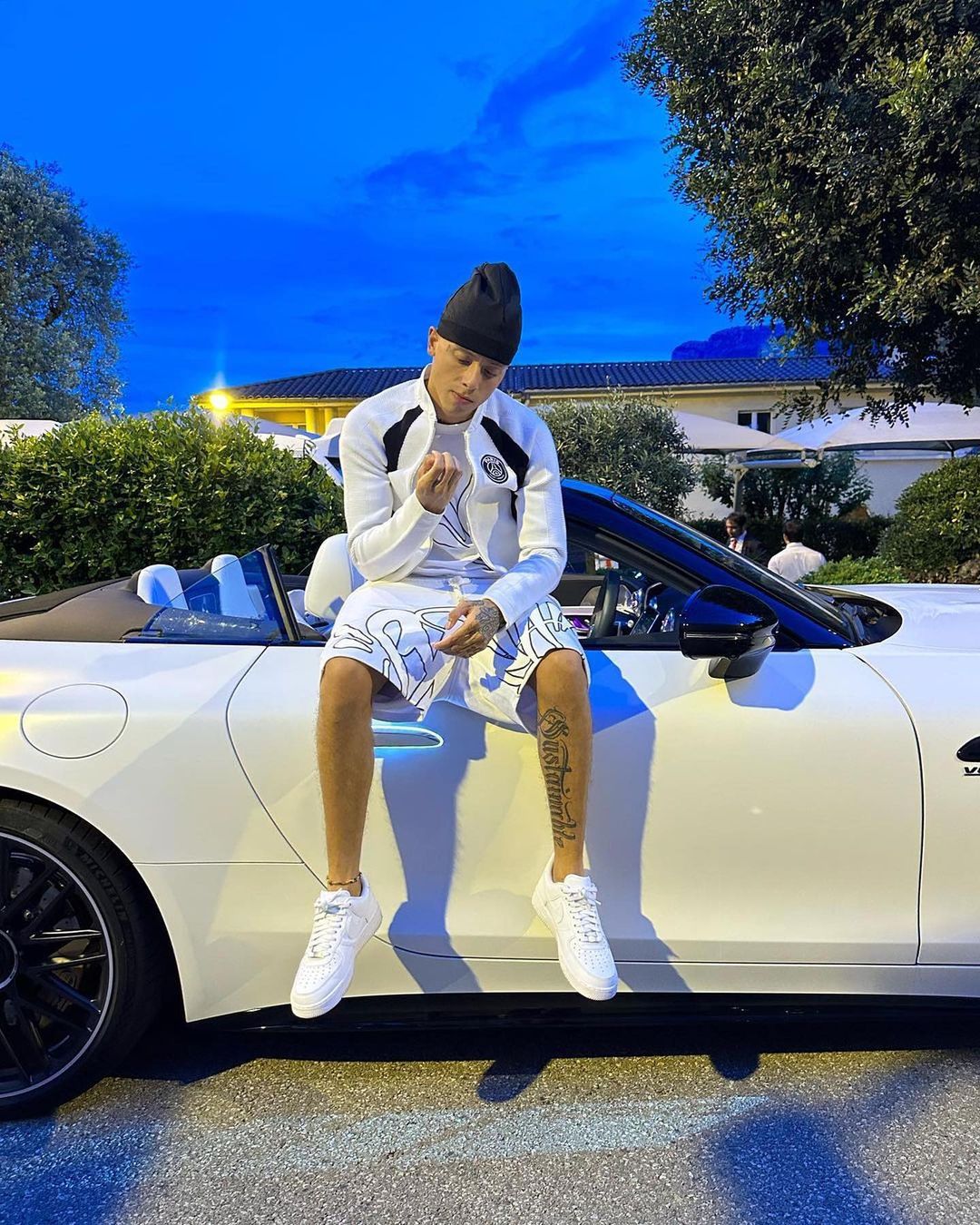 Syna World Short Set - (WHITE) EXCLUSIVITY 21DRIPZZ