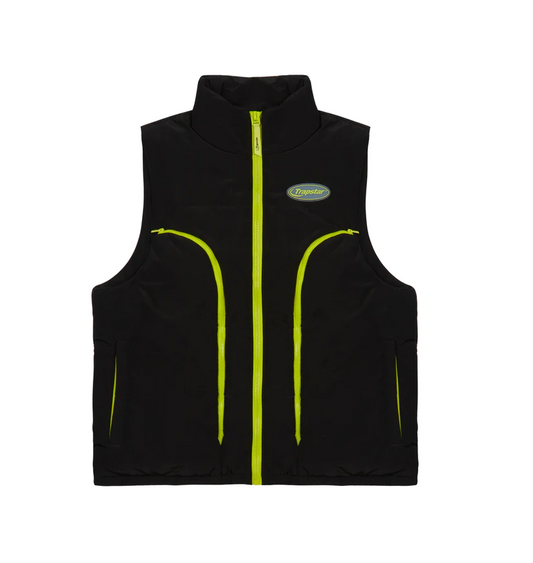 Trapstar Hyperdrive Gilet 2 Black/Lime