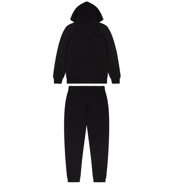 Trapstar Chenille Decoded Hoodie Tracksuit Black/Red