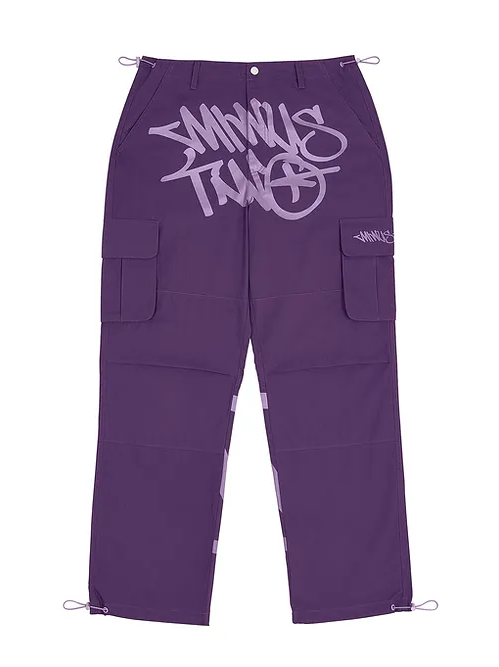 Minus Two Black Graff Cargos - (FULL PURPLE)