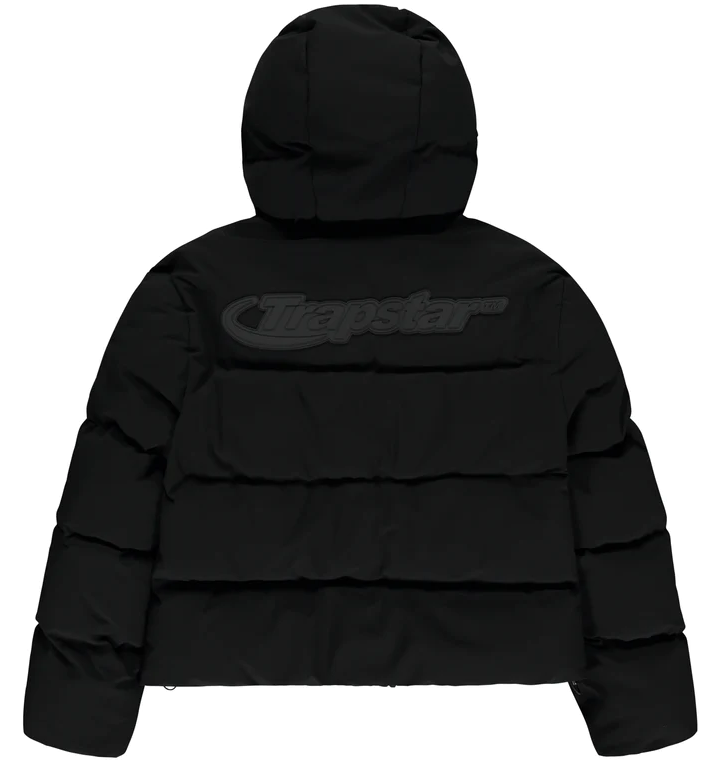 Trapstar Hyperdrive Technical Puffer Jacket Black/White