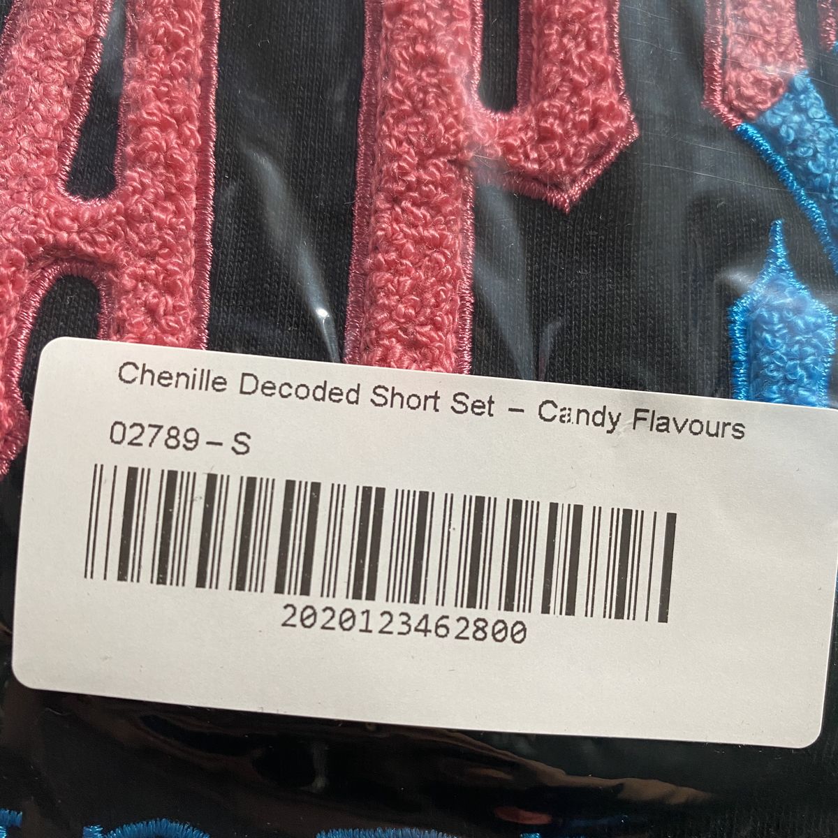 Trapstar Chenille Decoded Short Set Candy Flavours