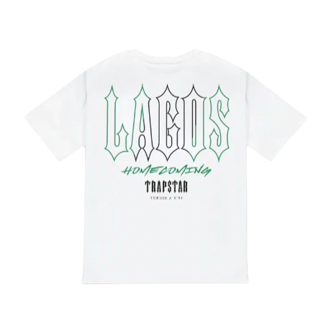 Trapstar Lagos x Homecoming Naija Graphic Tee White