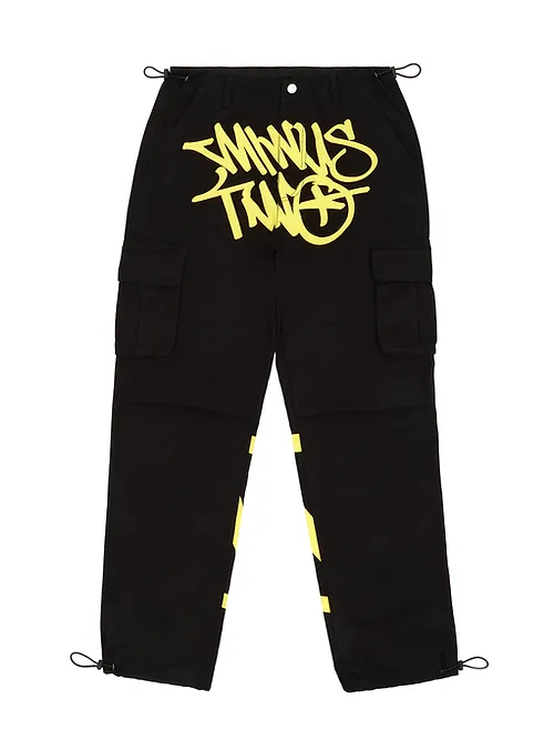Minus Two Black Graff Cargos - (YELLOW)