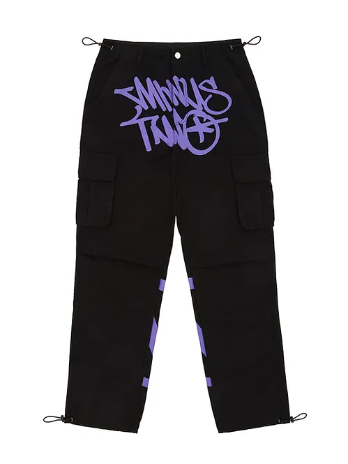 Minus Two Black Graff Cargos - (PURPLE)